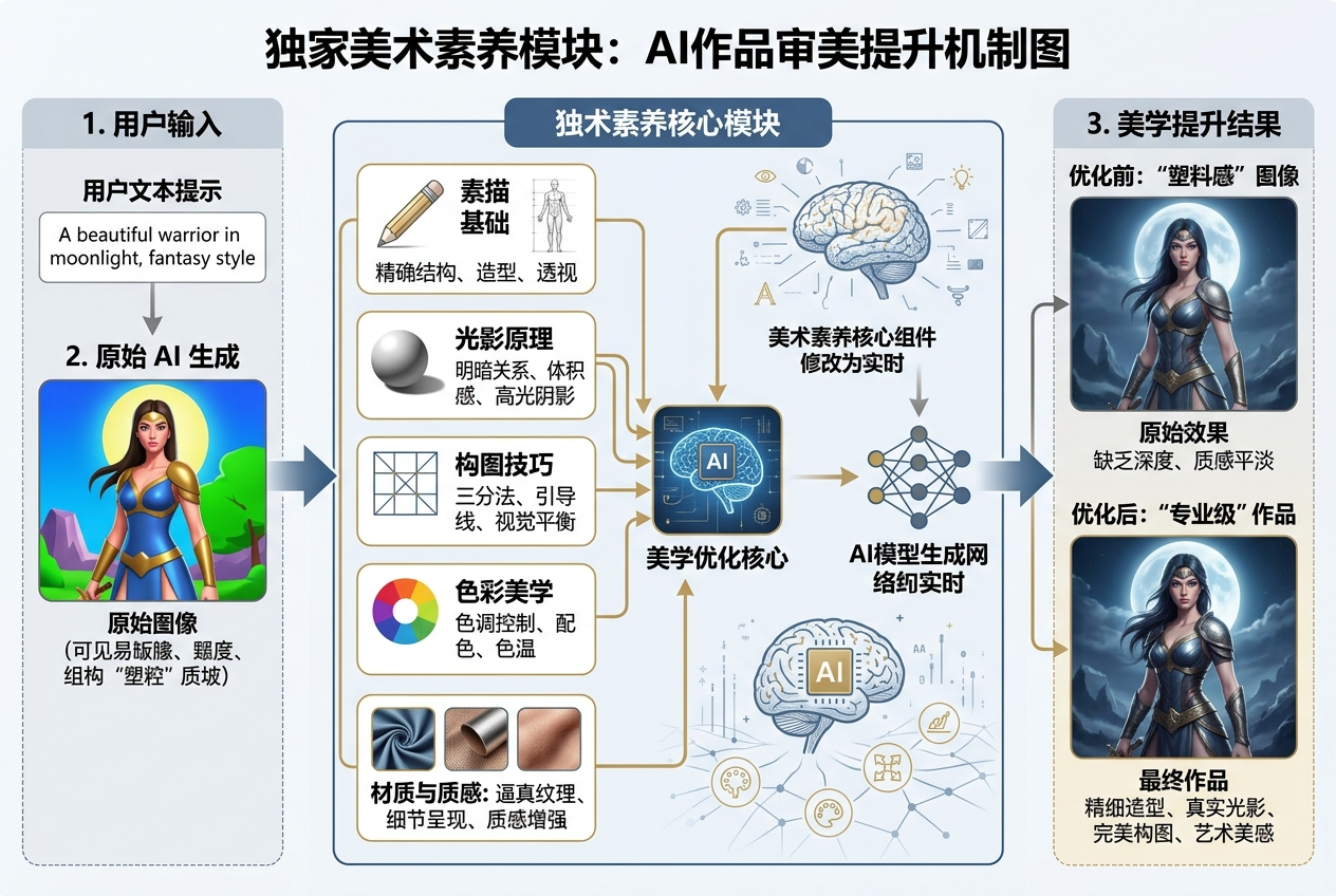 独家美术素养模块
